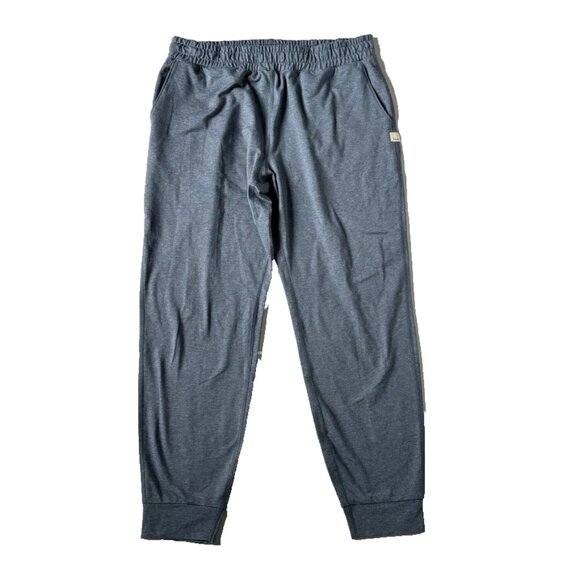 Vuori Womens M Performance Jogger Heather Blue MISSING DRAWSTRING Pull On Pant - Picture 1 of 7